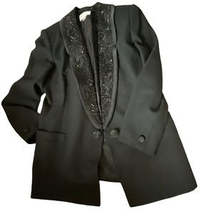 Vintage Wool Tuxedo Jacket